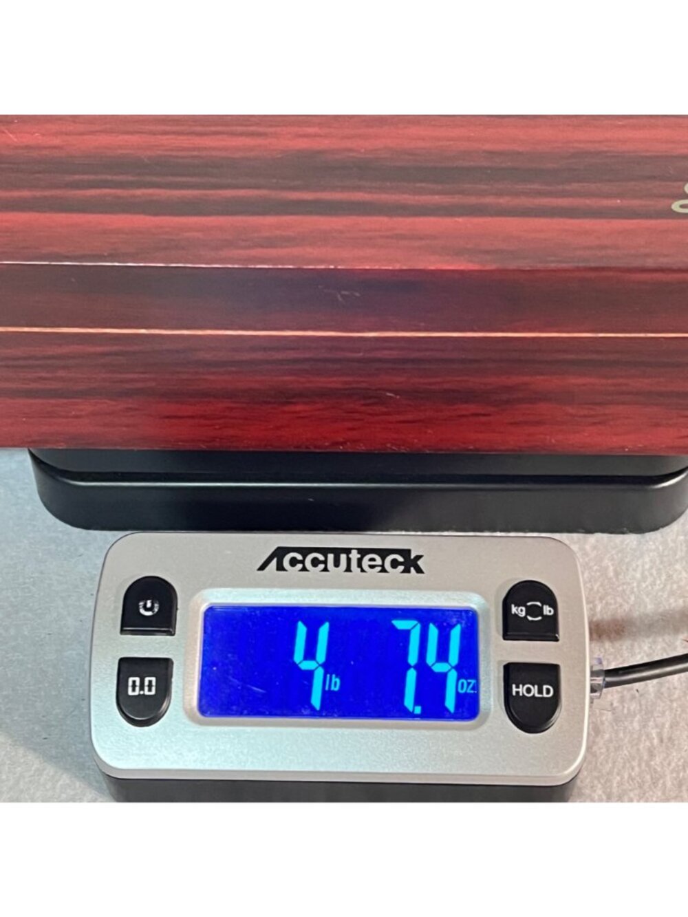 Sportcraft Wooden Poker Set With 12g Chips Cards & Buttons In Wood Grain Case - Picture 6 of 9
